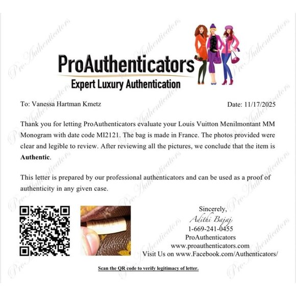 LOUIS VUITTON Menilmontant NEW GM Monogram Leather Shoulder Crossbody Bag Gift - Picture 3 of 12